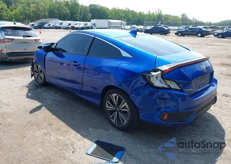 2017 Honda Civic Ex-T from USA, damaged, VIN 2HGFC3B3XHH353283